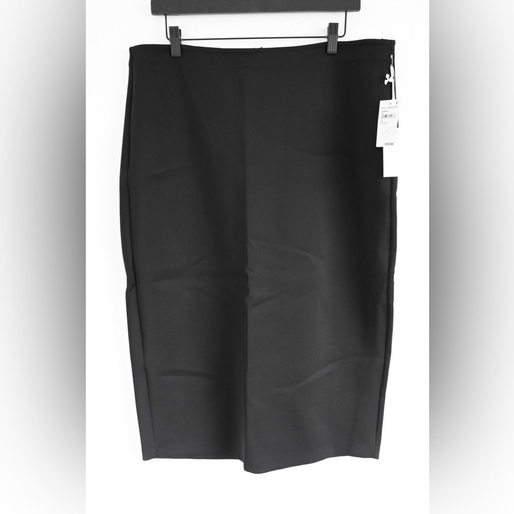 Good American Scuba Shine Pencil Skirt, New With Tags - Picture 4 of 7
